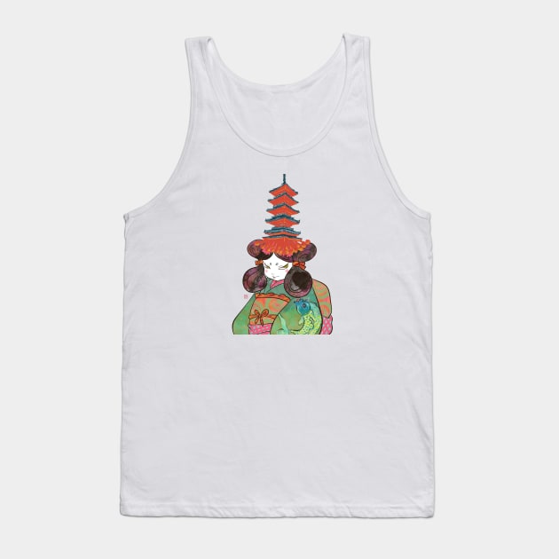 KYOTO Tank Top by miacomart